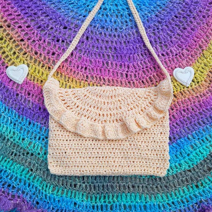 Tessa Boho crossbody Bag crochet pattern