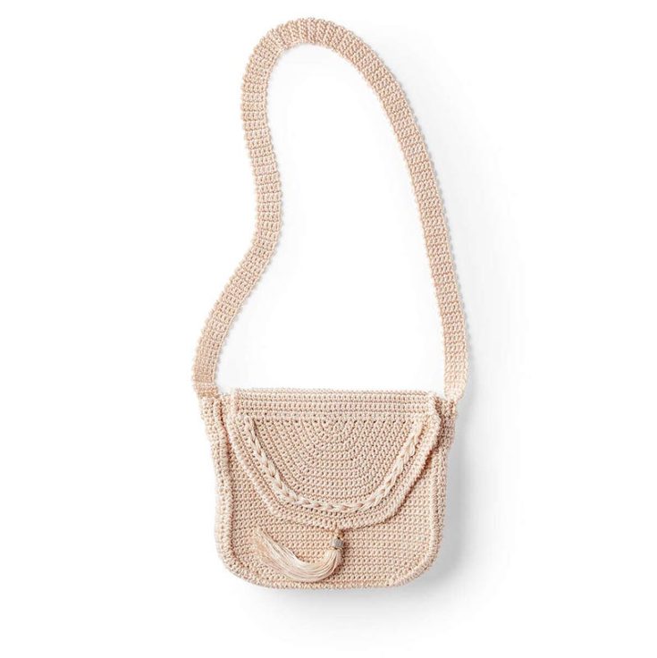 crochet crossbody bag