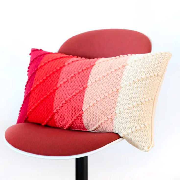 parallel crochet pillow pattern