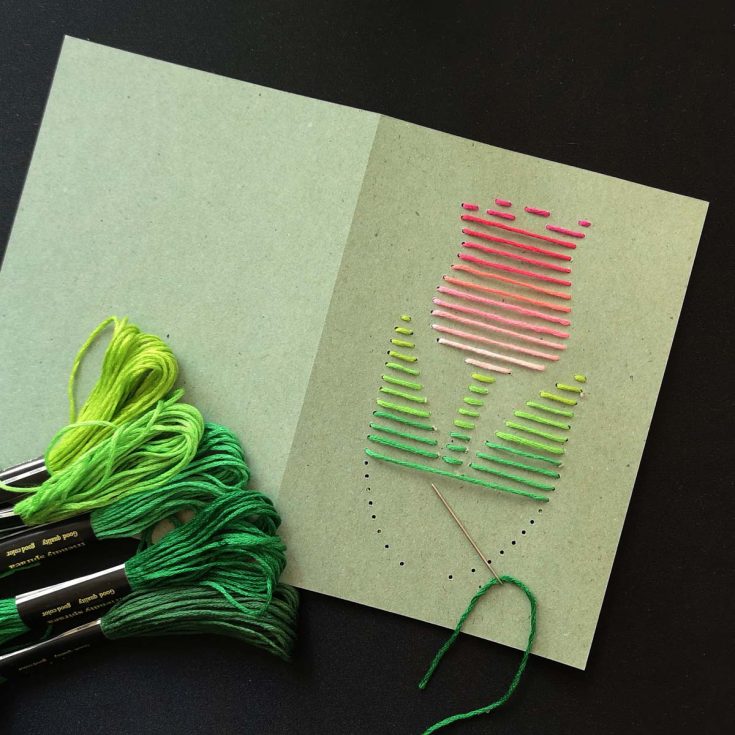 yarn embroidery