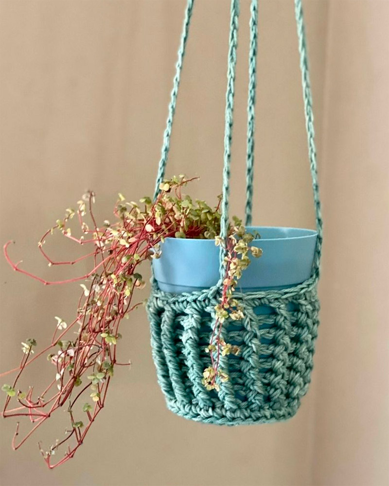 Crochet Plant Hanger 25 Free Crochet Patterns • Made From Yarn