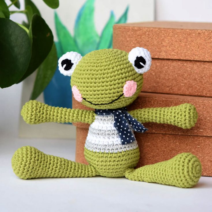 felix crochet frog pattern