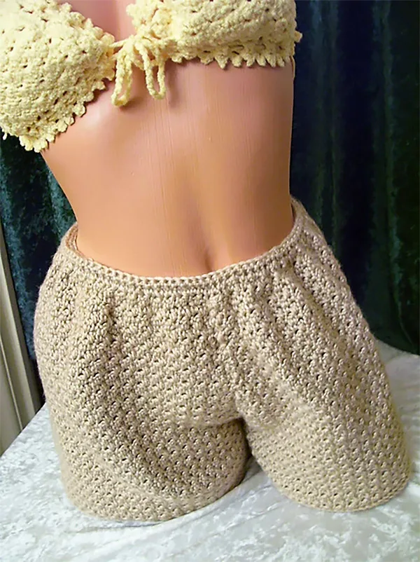 crochet shorts
