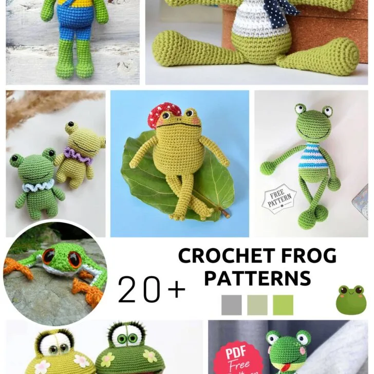 29 free crochet frog patterns and ideas
