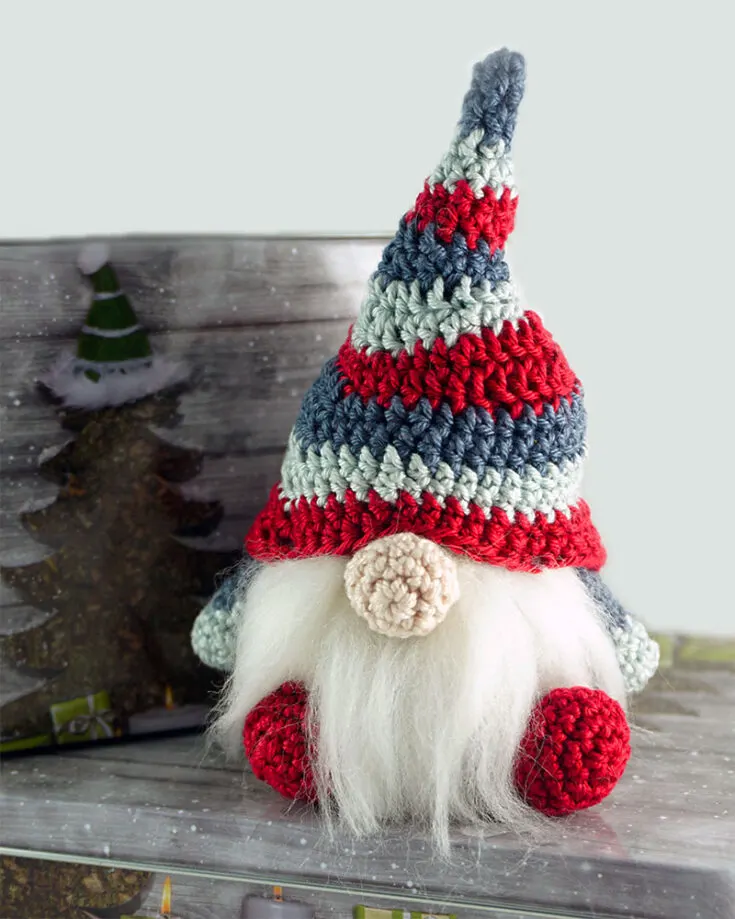 46 Free Crochet Gnome Patterns • Made From Yarn