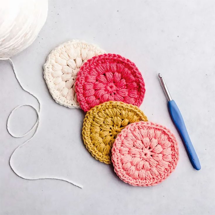 These face scrubbies make extremely practical gifts as they are washable and reusable! They are ecofriendly too as they replace disposable makeup remover wipes. active time:&nbsp;20 minutes total time:&nbsp;20 minutes difficulty:&nbsp;Beginner