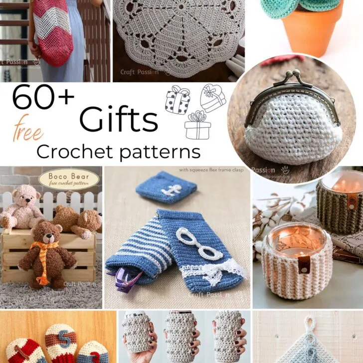 Crochet gifts allow you to give unique and thoughtful gifts. This crochet gift list will inspire you and help you get started on your own handmade crochet gift.