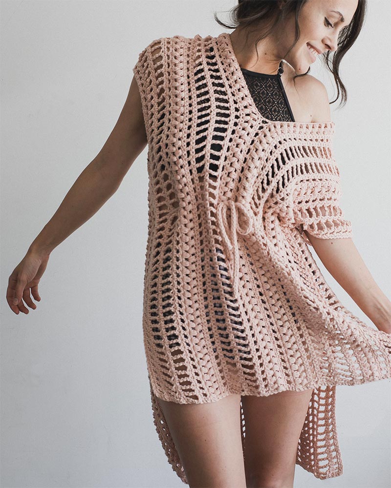 33 Free Crochet Cover Up Patterns For Summer • Made From Yarn