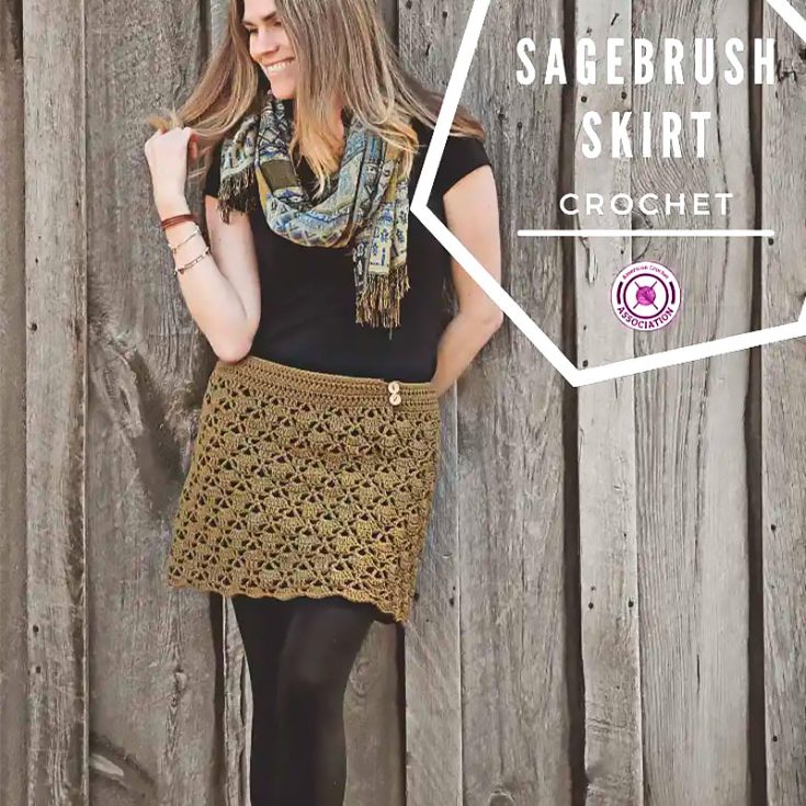 The Sagebrush Skirt is worked from the top down in easy-to-follow stitch repeats, making it easy for beginners. 6 Different waist sizes come in 30 (32, 34, 36, 38, 40)&rdquo;. Difficulty: Beginner