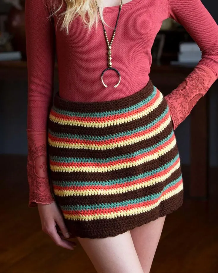 crochet skirt
