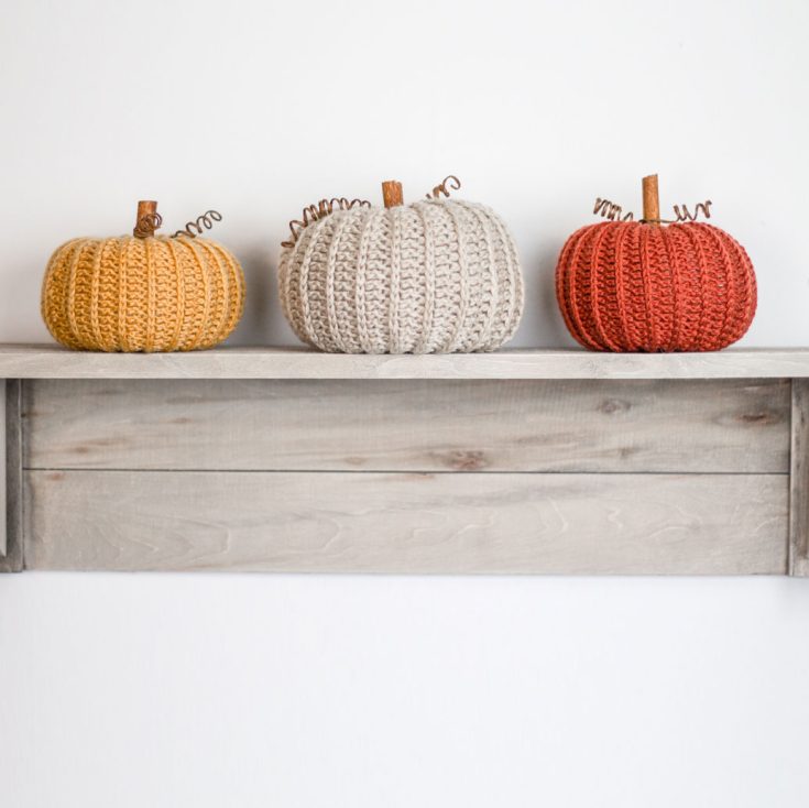 Are these little rustic crochet pumpkins right down your alley? There is a step-by-step video tutorial for visual learners and the instructions for the pattern are written right on the screen. It's a great way to develop your pattern-reading skills while crocheting!