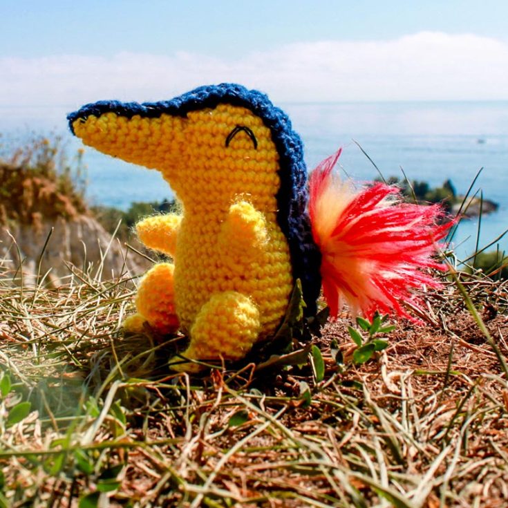 Allow this adorable Pokemon to light up your heart with its cuteness and the flames on its back! There is an intermediate level of difficulty with this pattern.
