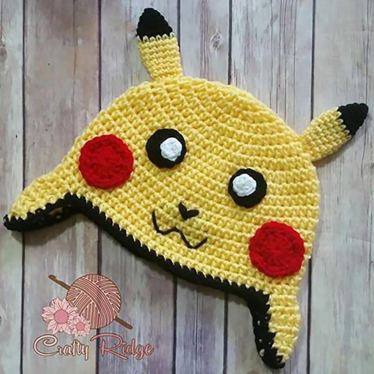 Imagine strolling in the park while wearing this hat and playing Pokemon Go! If Pokemon games come back, I'll make them for my little friends, who are huge fans.