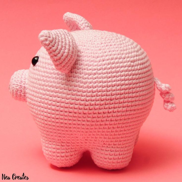 This adorable rounded blob of pink with its legs sticking out will be sure to charm you and anyone else you decide to give it to.