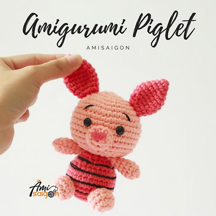 Image for Winnie The Pooh Piglet Crochet Pattern