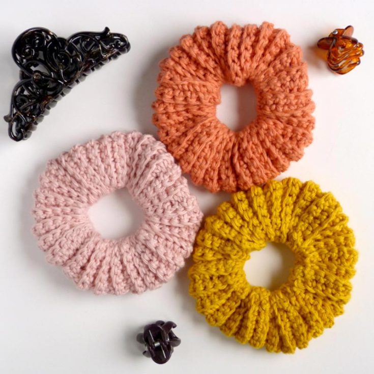 Image for Easy Crochet Scrunchies