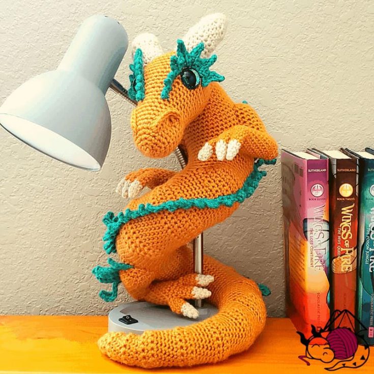 Another advanced pattern that will keep you busy for days is this Charlie the Celestial Dragon free crochet pattern. If you like the curving capabilities of&nbsp;short rounds to build Charlie's body in one piece, this is going to be a very&nbsp;fun pattern&nbsp;for you!