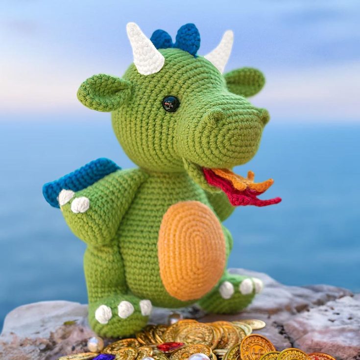 Dante, the dragon is your ticket into the magical realm. Although it is a more intricate pattern that requires more pieces and assembly -- the reward at the end of the journey is truly legendary.