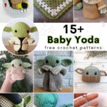 Handpicked free Baby Yoda crochet patterns just for you. Suitable for all crochet skills. Perfect to add a touch of Star Wars charm to your home.