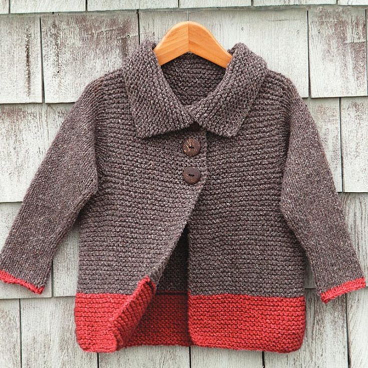 Check out this beautiful piece made especially for children! If you&rsquo;re thinking of knitting yourself a cardigan, knit a matching one for your little ones to match with them. This cardigan design is made with 4&rdquo; of ease, and to make it more comfy for your kids, you can keep the sleeves and the body slightly longer so there is room for them to grow into it. Size: Children size 2 - 12 Skill Level: Beginner