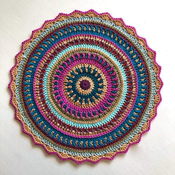 This breathtaking mandala piece can be made with various colored yarn, preferably cotton, for a sturdier finish. It's also another fun stash-buster project that can be made with leftover yarn from your previous works.&nbsp;Isn't it majestic?