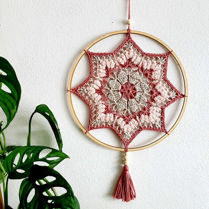 This Eureka mandala came like a sudden idea, hence the name. It is a unique 8-edged star mandala pattern that resembles snowflakes. Customize its colors to make it the perfect wall art for your home!