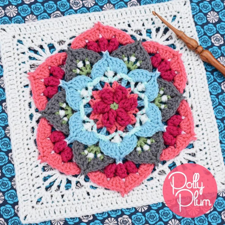 Imagine is a 12-inch Afghan block inspired by a John Lennon song! This 12&rdquo; square is best for advanced crocheters due to the technique required.