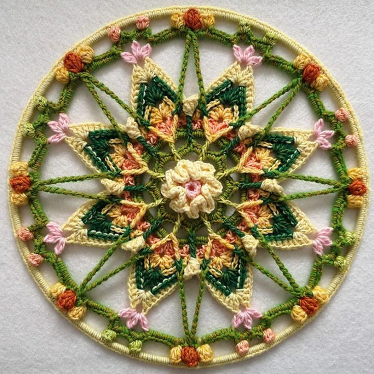 This shattered dreamscape mandala pattern is an art piece that depicts the beauty found in sorrow and broken things. Learn how to make this one today! This pattern can be challenging; hence, it's more suitable for advanced crocheters.