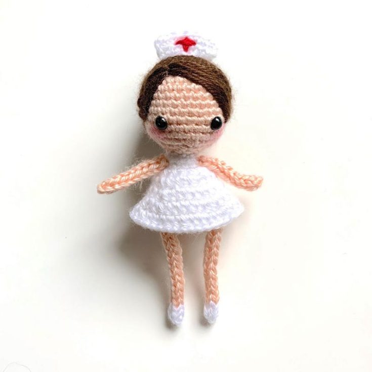 This nurse pixie doll is a tribute to all the frontliners and healthcare workers who are always there for us when we need them. Make this a token of appreciation for someone you care about, and to make it even cuter and more personalized, turn this pocket-sized doll into a keychain. After all, she is only 6" tall.