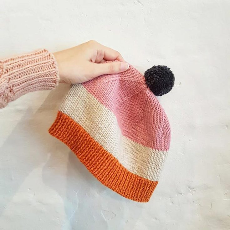 Are you planning on attending the annual Pride Parade in June? Show up in style with this basic beanie design, which will have everyone gawking at your fantastic craftsmanship. It&rsquo;s so easy to make, and it comes in multiple sizes! Including prem baby to XL adult.