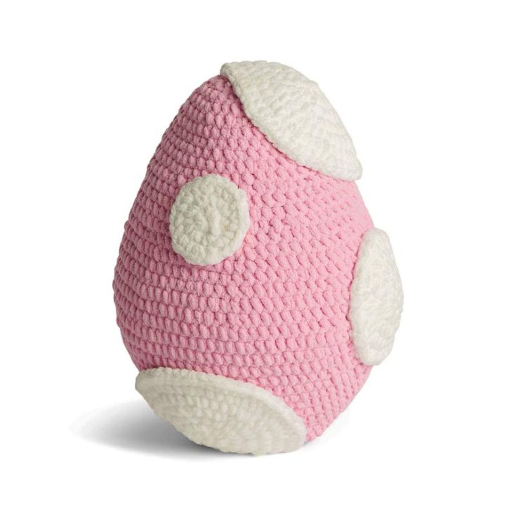 Every dino-themed bedroom needs its own pillow to complete the set! Make this dinosaur egg crochet pattern for your little ones today. It's an easy project; the finished size is approximately 14" x 15 1/2".