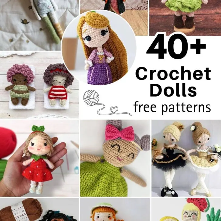41 Must-Have Free Crochet Doll Patterns