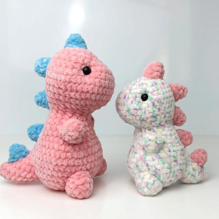 There was a TikTok trend of crochet T-rex dinos back in 2021. If you missed your chance to make your dino back then, here's your opportunity! Learn how to make this easy dino with this video pattern available on YouTube.