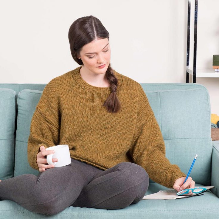 Discover the joys of knitting your cozy wardrobe staple with this easy-knit sweater design. This simple yet stylish pattern is ideal for novice knitters, offering an easy-to-follow guide to knitting this fantastic and classic sweater. It comes in size XS-5XL. Try it out now!