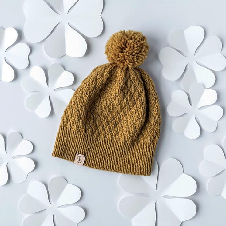 You&rsquo;ll only need 220 yards of yarn for this March Hat design. Isn&rsquo;t it so cute? It&rsquo;s constructed using the knit and purl method, and this pattern is suitable for avid beginners. All you need to do now is download the PDF on Ravelry, and you&rsquo;re all set. The finished size is 20&rdquo; x 10.5&rdquo;.