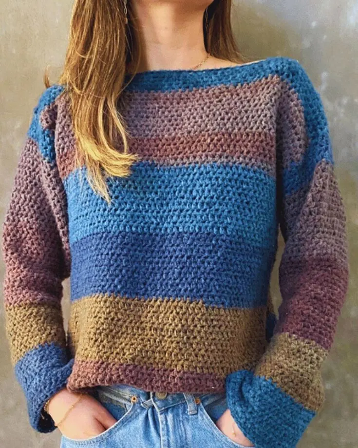 crochet sweater
