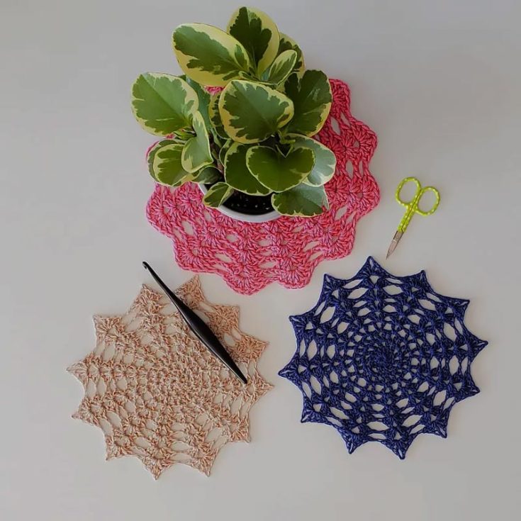 Learn how to make simple yet functional plant mats that are pretty enough to accent but not steal away the beauty of your plants! They're easy to make and will definitely leave an impression.
