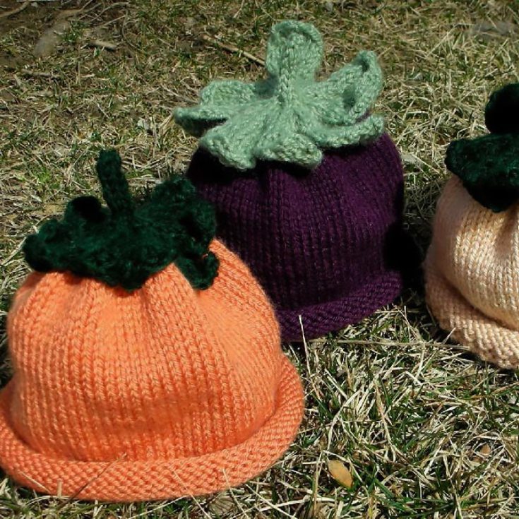 Aren&rsquo;t these Garden Patch Hats just adorable? It features lovely rolled edges that allow you to adjust the fit. The pieces are knitted separately with an I-cord stem that tops off. Learn to knit these intermediate designs for your little ones, which are available in two sizes.&nbsp;