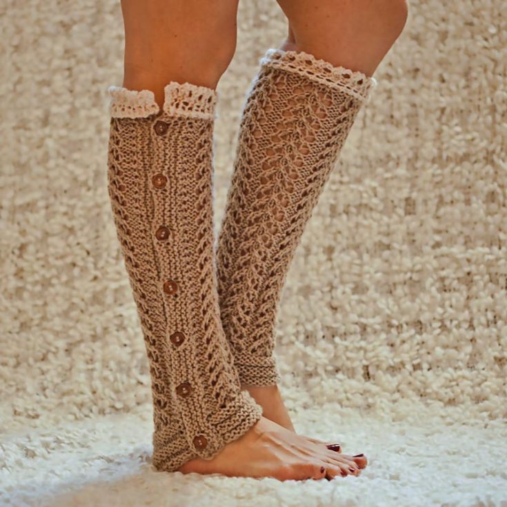 Check out this lovely and delicate lace leg warmer that is so unique! It's an inexpensive pattern with an easy-to-follow step-by-step instructions guide to help you through and through on knitting this lovely design. It's an easy/intermediate pattern with sizes for children and adults.&nbsp; Size: Adjustable