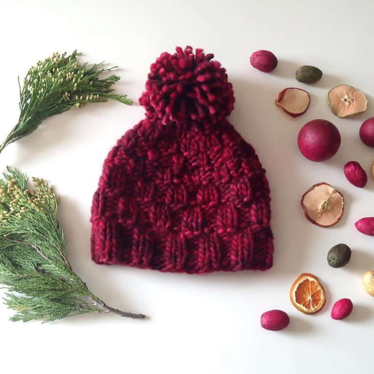 Here&rsquo;s another lovely and captivating beanie design that is worked in the round from the bottom up. It&rsquo;s an easy and quick-knit project that is fit for beginners, and it measures approximately 18.5&rdquo; in circumference x 9&rdquo; in height without the pom-pom.&nbsp;
