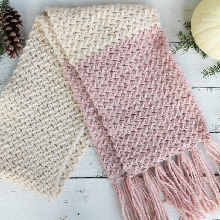 The Cozy Bean Collection lives up to its name&mdash;it's exactly what you need in a winter scarf: comfy and cozy. Although it appears intricate, it's actually a simple stitch that you can work on mindlessly once you get the hang of it.