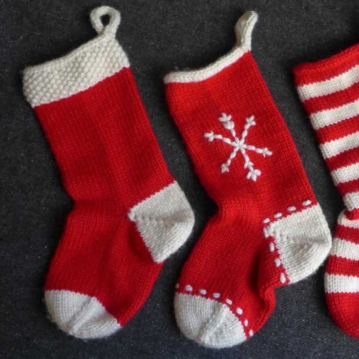 Everything comes better in threes. Make these trio stockings that are perfect for Christmas. They&rsquo;re made with bulky weight yarn and ideal for advanced beginners. Click the link below to follow along the pattern&rsquo;s instructions.