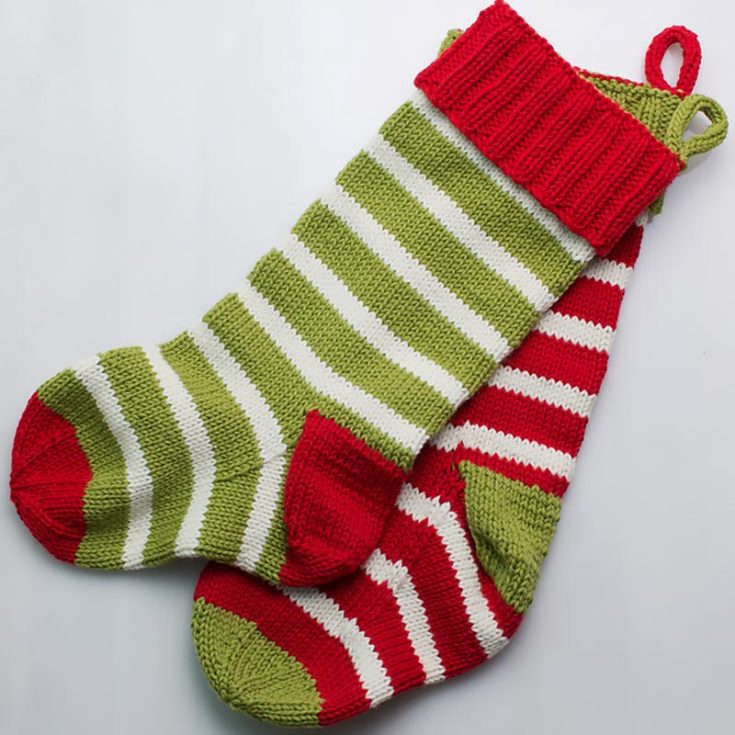 Say hello to the Nifty stocking! It&rsquo;s another beginner-friendly knit stocking project that uses worsted-weight yarn. Click the link below to download the pattern and make one or a few for your friends and family.