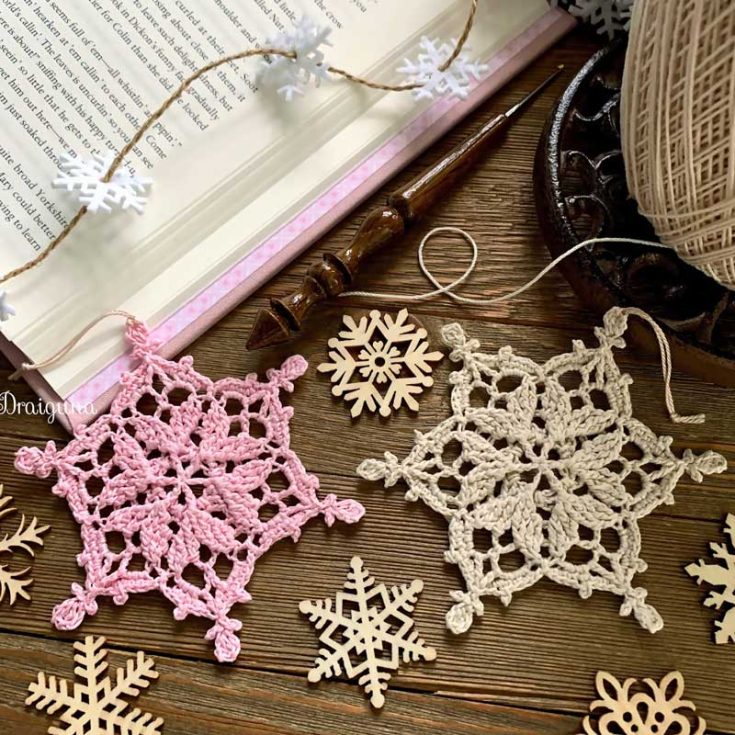 Looking for something more detailed and intricate? This winter hearts snowflake is the perfect fancy piece to earn a few gasps during your festive gatherings.